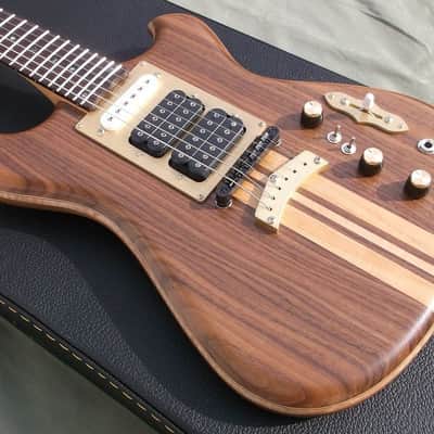 Troy Post modeled after Jerry Garcia's Wolf guitar 2015 natural clear Lacquer image 9