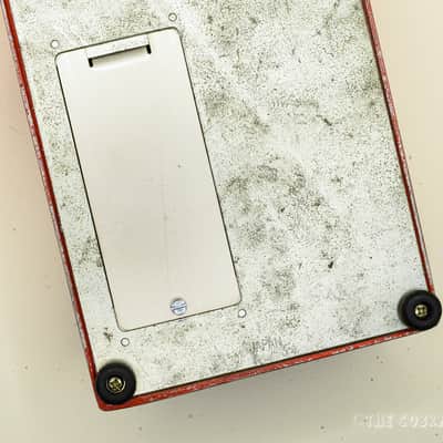 The Cobra Cat Stainless steel battery cover for Univox Super-Fuzz U-1095 guitar pedal image 3