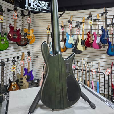 Spector NS Dimension 4 Left-Handed Bass Guitar - Haunted Moss Matte w/Gig Bag #996 image 9