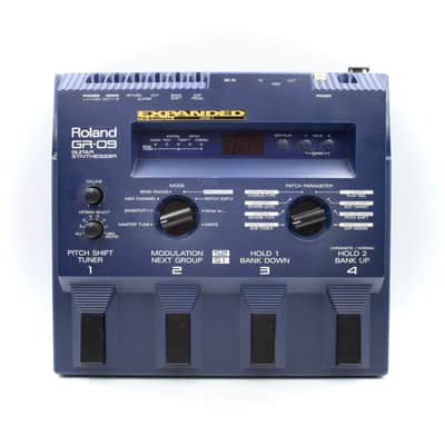 Roland GR-09 Guitar Synthesizer With Power Supply Made in Japan Guitar Effect Pedal ZG26632 image 4