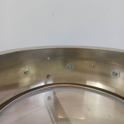 Premier 5x14"Snare Drum Chrome Steel Model#1005 8Lug England Vintage70 NEW Heads image 14