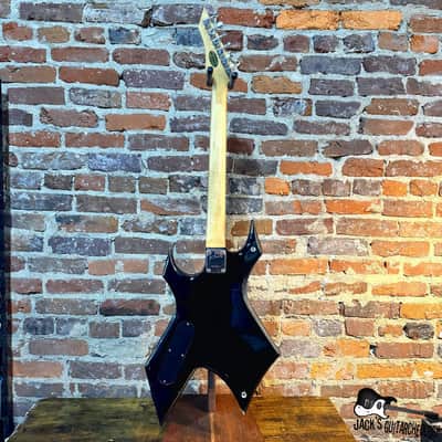 B.C. Rich Warlock Bronze Series Electric Guitar (Black - 2000s) image 9