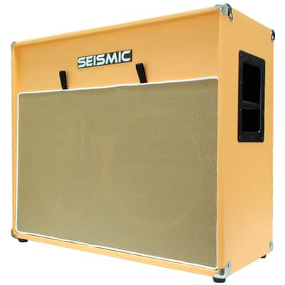 212 GUITAR SPEAKER CAB EMPTY Cabinet ORANGE TOLEX 2x12 image 4