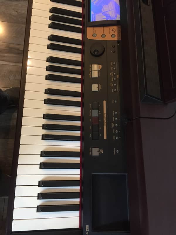 ROLAND KR-7 Digital Intelligent Piano Mahogany | Reverb ROLAND KR-7 Digital Intelligent Piano Mahogany | Reverb
