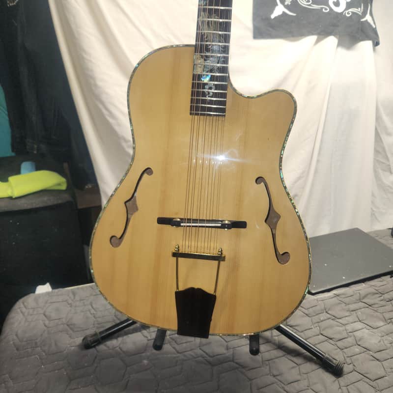 Japanese Hand Made Custom F hole early 70's image 1