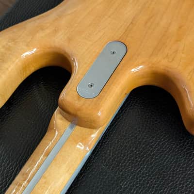 Kramer DMZ-4000 Bass Guitar Aluminum Neck 1978 Natural All Original W/HSC image 17