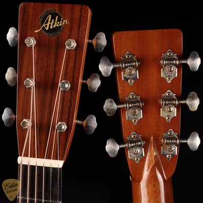 Atkin OO37 Custom - Baked Sitka Spruce & Indian Rosewood - Powder Pink image 7