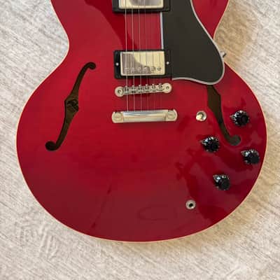 Gibson ES-335 Dot 1996 Cherry Red Semi-Hollow Electric Guitar w/ Case image 3