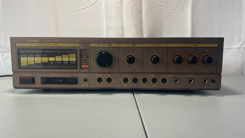 Victor AX-K55 Digital Echo Processor Mixing Control Amplifier Karaoke Japan image 1
