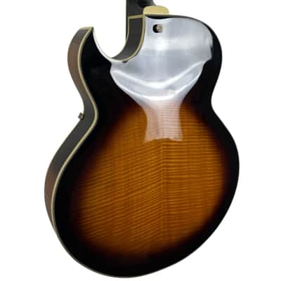 Ibanez LGB-30 George Benson Signature 2014 - Vintage Yellow Sunburst image 5