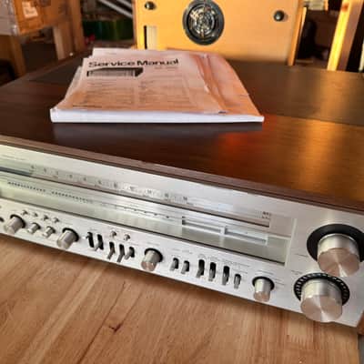 Technics SA-1000 1970s - Silver/Wood image 4