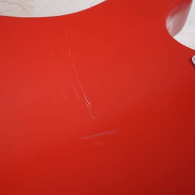 Fender Bullet S-2 1981 Red USA "V" Neck Telecaster Style SS w/ Bag image 16