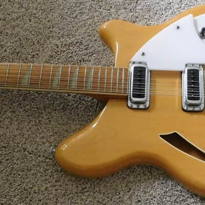 Rickenbacker 360/12 Semi-Hollow 12 String Electric Guitar Mapleglo Vintage 1980 image 8