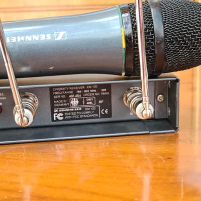 Sennheiser True Diversity Receiver EK100 +Handheld skm100 image 11