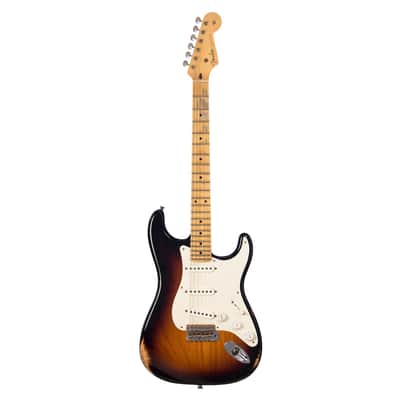 Fender Custom Shop MVP 1956 Stratocaster Relic - Wide Fade 2-Tone Sunburst - Dealer Select Master Vintage Player Series Electric Guitar - NEW! image 6