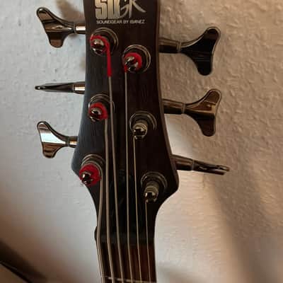 Ibanez SRC6-WNF Bass Workshop Soundgear 2017 Walnut Flat image 2
