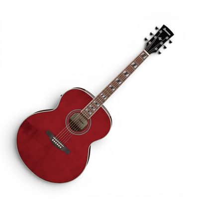 Morris G-35WR Electric Acoustic Guitar w/Pickup (Wine Red) | Reverb