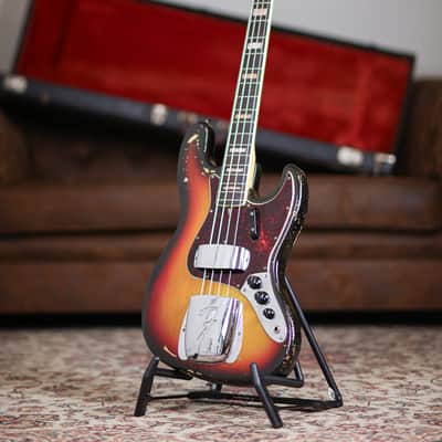 1964 Fender Jazz Bass black w/matching headstock and orig.black