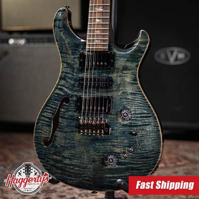 PRS Mango Limited Edition (1 0f 200) Special Semi-Hollow Body Electric Guitar - Faded Whale Blue with Hardshell Case image 1