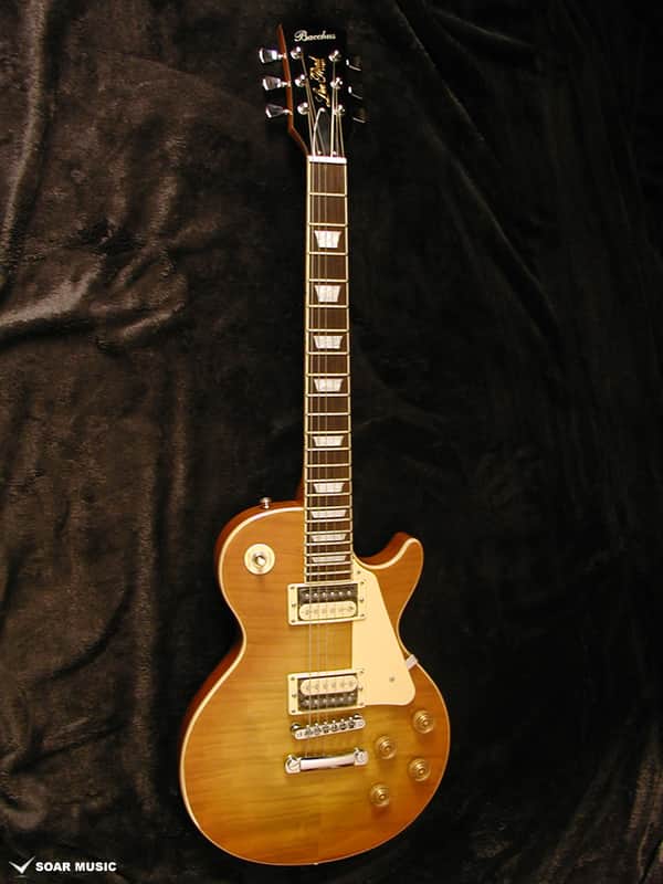 Bacchus BLP-FMH/R - HB LP type guitar Universe Series | Reverb