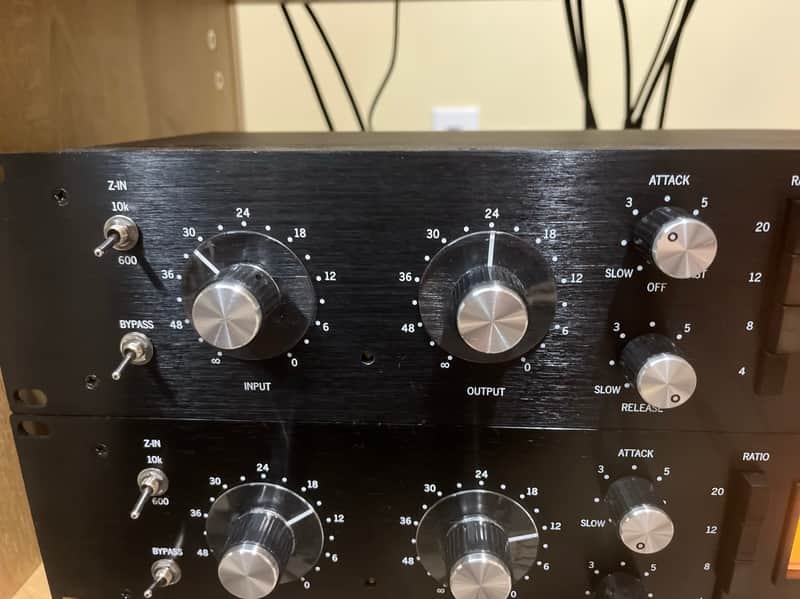Warm Audio WA76-D Single Channel FET Compressor 2024 - Present - Black image 1