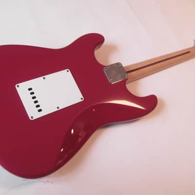 E-Gitarre Fender american standard stratocaster 1992 - cherry red mit Koffer image 5