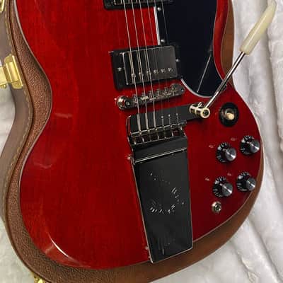 NEW! Gibson SG Standard '61 Maestro Vibrola Vintage Cherry - 7.85 lbs - Authorized Dealer! G07259 image 6