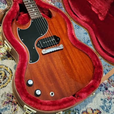 Lefty Gibson SG Junior 2021 left handed Jr - Vintage Cherry image 2