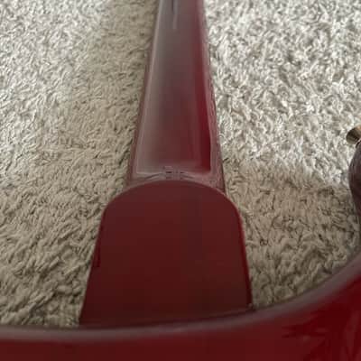 PRS SE Santana Signature 2001 MIK HH Scarlet Red Carlos Paul Reed Smith Guitar image 10