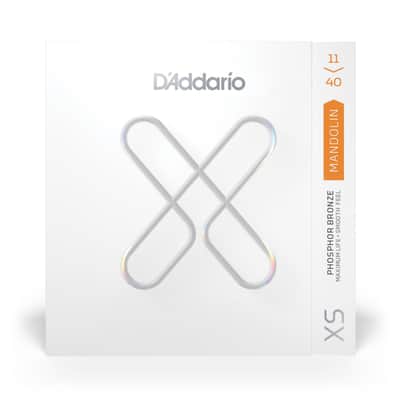 D'Addario XS Coated Phosphor Bronze Mandolin Strings 11-40 image 5