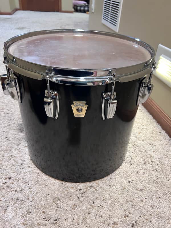 Ludwig Concert Tom 14” - Black Cortex Wrap image 1