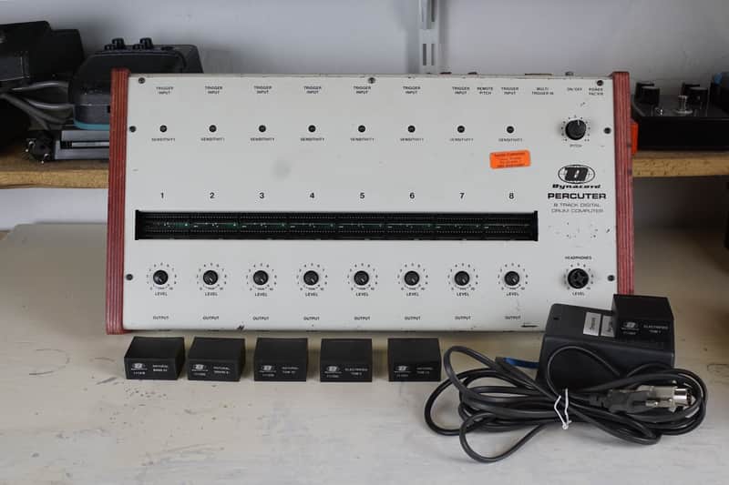 Dynacord Percuter -serviced- vintage drum machine like Simmons with cartridges image 1
