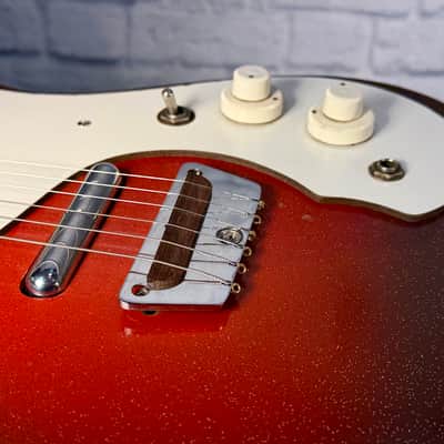 Silvertone 1457 Electric w/Case Amp (1960s) image 9