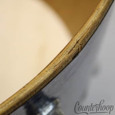 Pearl 16x16"Floor Tom Drum"A"Made In Japan Badge Apollo Vintage 60s Blue Sparkle image 10