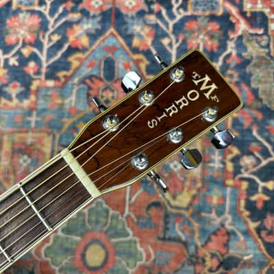 TF Morris W-60 X-Braced Martin Style Dreadnought Rosewood Solid Spruce -  1979 image 3