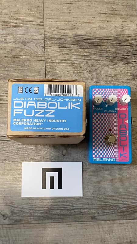 Malekko DIABOLIK Bass/Guitar Fuzz discontinued | Reverb