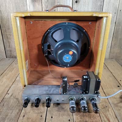 Fender Pro-Amp 5B5 1953 Minty with Original Cover - Tweed image 21