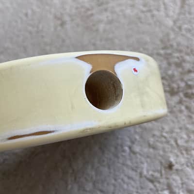 White HSH DIY Project Guitar Body image 4