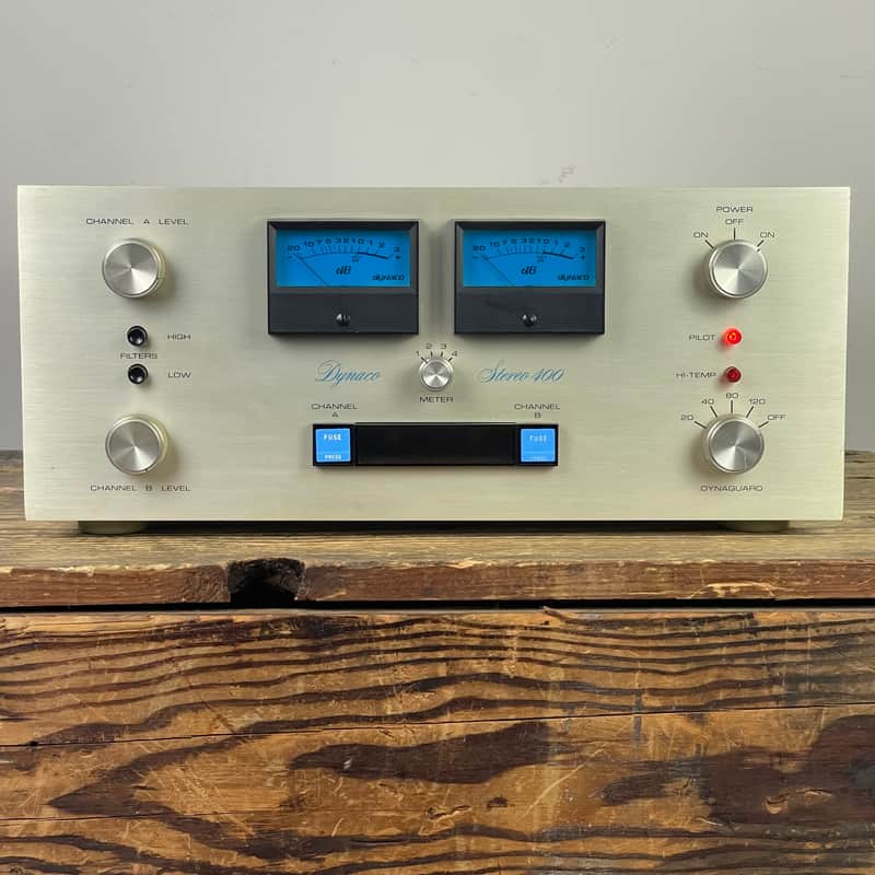 Dynaco Stereo 400 power amplifier Tested with original box image 1
