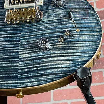 PRS 40th Anniversary Special Semi-hollow 22 Limited Edition Electric Guitar - Faded Blue Whale (Natural Back) image 4