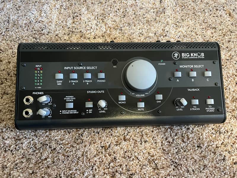 Mackie Big Knob Studio Command System 2004 - 2018 - Black image 1