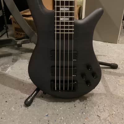 Spector Euro 5 LX 5-string Electric Bass Guitar - Black Stain w/ gig bag image 4