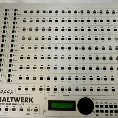 Doepfer Schaltwerk Sequencer 2000s - Silver- Blue LEDs image 6