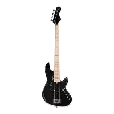 Cort Elrick NJS 4-String Electric Bass, Black image 6