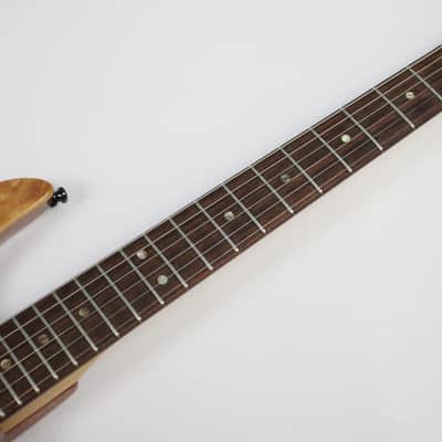Vintage 2000 Brian Moore Custom Shop USA C55P Electric Guitar Upgraded with New Piezo, Synth and More, Natural, Highly Quilted Maple image 21