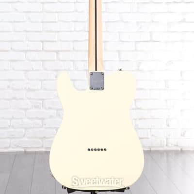 Squier Affinity Series Telecaster Thinline Electric Guitar - Olympic White with Laurel Fingerboard (TeleTLAFOWd5) image 2