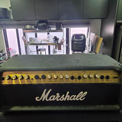 Marshall Valvestate 100V Model 8100 2-Channel 100-Watt Guitar Amp Head 1991 - 1998 - Black