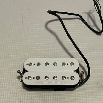 2019 Model USA Seymour Duncan TB-4 TB4 Trembucker White Bridge Humbucker Guitar Pickup 17.84k image 1