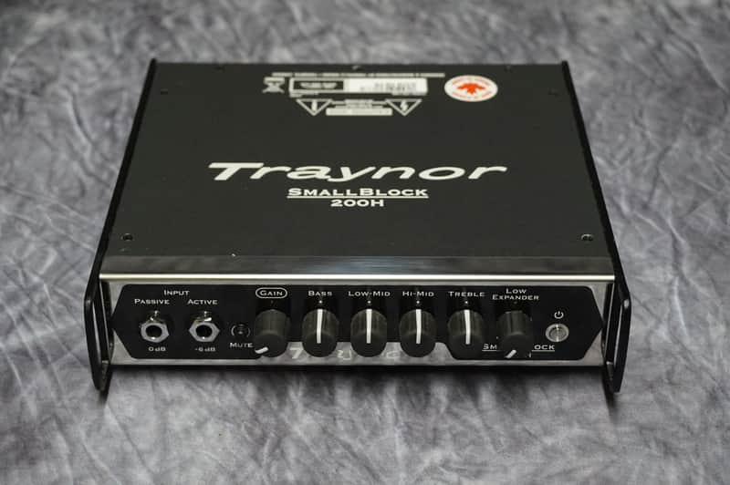 Traynor SB200H Small Block 200-Watt Bass Amp Head image 1