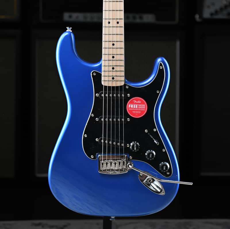 Upgraded Squier Affinity Stratocaster Lake Placid Blue with Floyd Rose Rail Tail & Custom Bone Nut image 1
